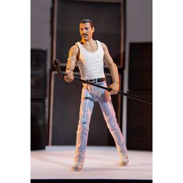 McFarlane Toys - Music Maniacs Rock Freddie Mercury 6in Action Figure