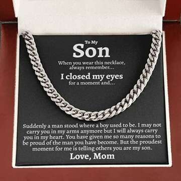 Father's Birthday Necklace