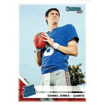 2019 Panini Donruss Football #304 Daniel Jones Rookie Card - Collector's Item