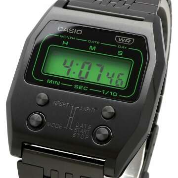 Casio A1100 Digital Wristwatch - Vintage Style Unisex