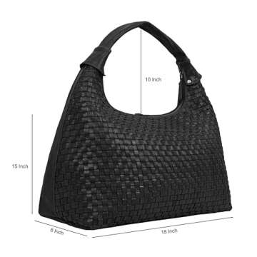 ANTONIO VALERIA Women's Genuine Leather Hobo Bags | Women's Shoulder Bags