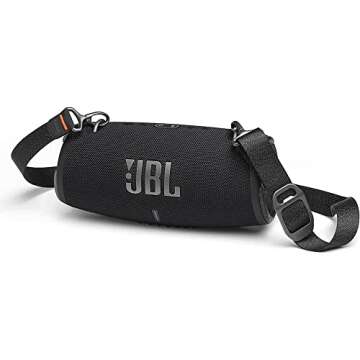 JBL Xtreme 3 - Portable Bluetooth Speaker, Powerful Sound and Deep Bass, IP67 Waterproof, 15 Hours of Playtime, Powerbank, JBL PartyBoost for Multi-speaker Pairing (Black)(Renewed)