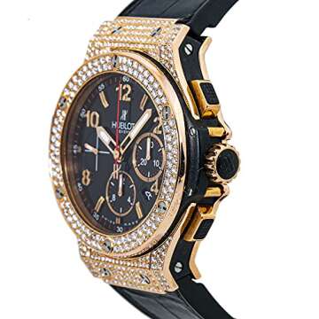 Hublot Big Bang 18K Rose Gold Diamonds Men's Watch