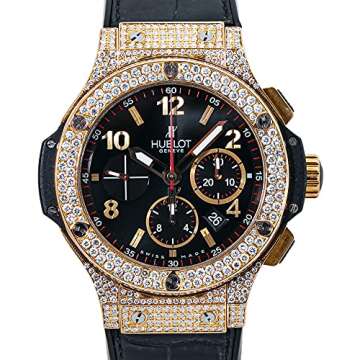 Hublot Big Bang 18K Rose Gold Diamonds Men's Watch