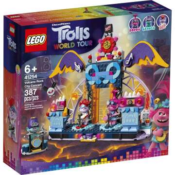 LEGO Trolls Volcano Concert 41254 - Creative Building Fun