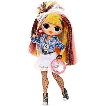 L.O.L. Surprise! Remix Pop B.B. Fashion Doll with Music, Extra Outfit, and 25 Accessories - Ages 4+