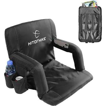 Portable Reclining Stadium Seat - HITORHIKE Chair