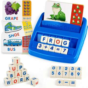 Coogam Alphabet Flash Cards Game for Early Learning Kids