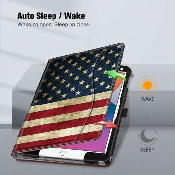 Fintie iPad Case - US Flag