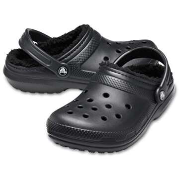 Buy Crocs Classic Lined Clogs in Black for Comfort