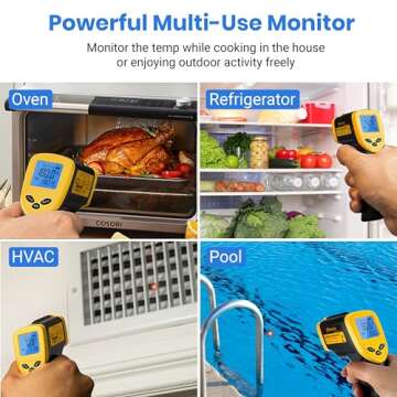 Etekcity Infrared Thermometer - Laser Temperature Gun