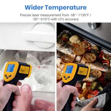 Etekcity Infrared Thermometer - Laser Temperature Gun