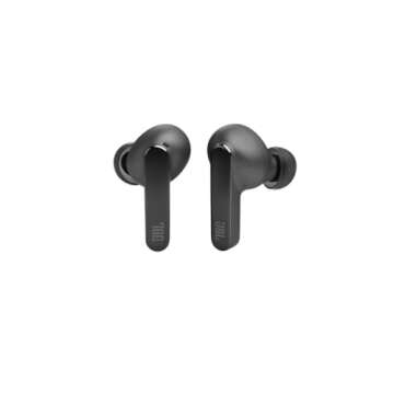 JBL Live Pro 2 - True Wireless Noise Cancelling Earbuds, up to 40 Hours of Playback with Wireless Charging, 6 mics for Perfect Calls, Touch & Voice Control, IPX5 Water Resistant (Black)