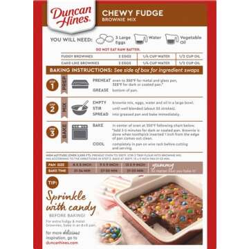 Duncan Hines Brownie Mix Fudge 5-Pack 18.3 oz