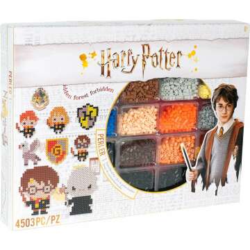 Harry Potter Perler Bead Kit - Fun 4503 Pcs for Crafting