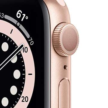 Apple Watch Series 6 GPS, 40mm - Gold Aluminum & Pink Sand Sport Band