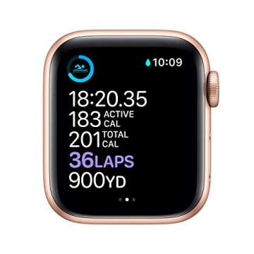 Apple Watch Series 6 40mm Gold Aluminum Renewed