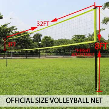 Portable Volleyball Net System