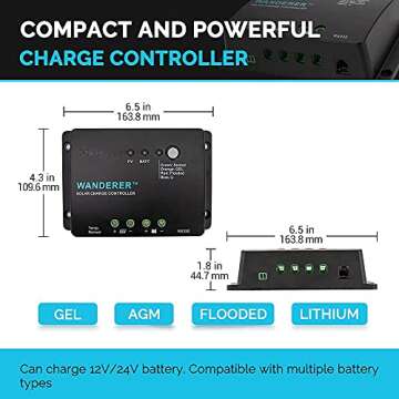 Renogy 200W Solar Panel Kit for RVs & Off-Grid Use