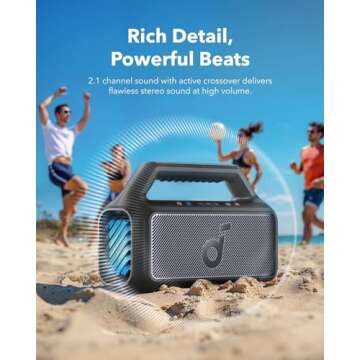 Soundcore Boom 2 Outdoor Speaker - Waterproof & Powerful