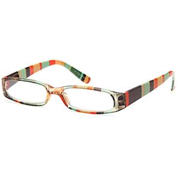 Gamma Ray Women's Reading Glasses - 4 Pairs Ladies Fashion Readers for Women - 3.50