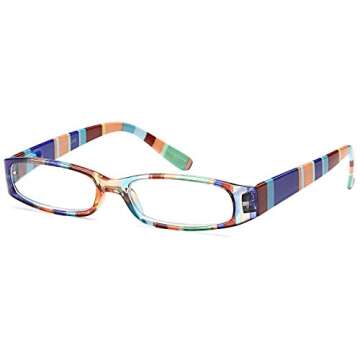 Gamma Ray Women's Reading Glasses - 4 Pairs Ladies Fashion Readers for Women - 3.50