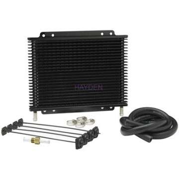 Hayden Automotive 678 Universal Rapid-Cool 9.5” x 11” Add-On Transmission Cooler – Not for Direct Replacement of the OE Cooler