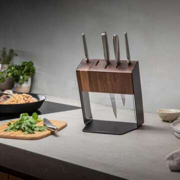 Global Takashi 7 Piece knife Block Set