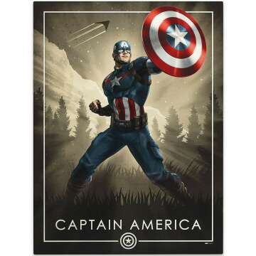 Marvel Avengers Captain America Art