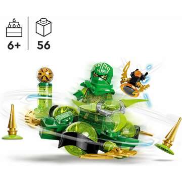 LEGO NINJAGO Lloyd’s Dragon Power Spinjitzu Spin 71779