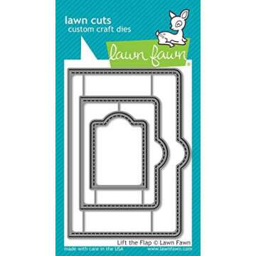 LAWN FAWN Lift The Flap Lawn Cuts Custom Craft Die