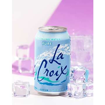 LaCroix Sparkling Water Pure 12 Fl Oz Pack of 8