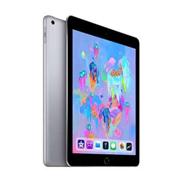 2018 Apple iPad Wi-Fi + Cellular, 32GB, Space Gray - Renewed Tablet