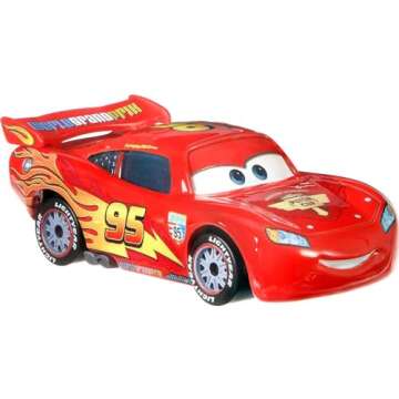 Disney Pixar Cars Lightning McQueen with Racing Wheels