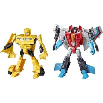 Transformers Bumblebee & Starscream 2-Pack Action Figures 🚀💪