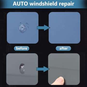 VONDER Windshield Repair Kit for Chips and Cracks