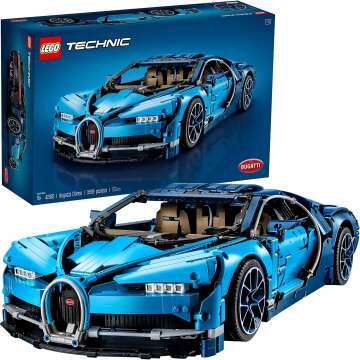 LEGO Technic Bugatti Chiron Race Car Kit – 3599 Pieces