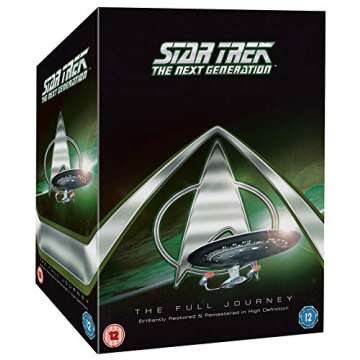 Star Trek: The Next Generation (Complete Seasons 1-7) - 41-Disc Box Set ( Star Trek: TNG (176 Episodes) ) [ Blu-Ray, Reg.A/B/C Import - United Kingdom ]