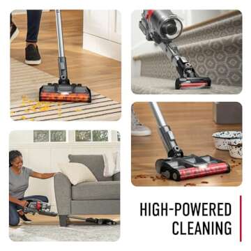 Hoover ONEPWR WindTunnel Emerge Pet Cordless Stick Vacuum Cleaner, Lightweight Stick Vac, Powerful and Quiet Cleaning, Self Standing, No Wall Mount Required, Cordless Vacuum Cleaners for Home Use