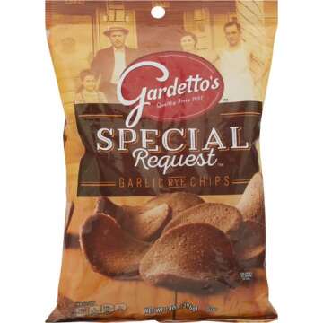 Gardetto's Snack Mix - Roasted Garlic Rye Chips, 14 oz (Pack of 2)