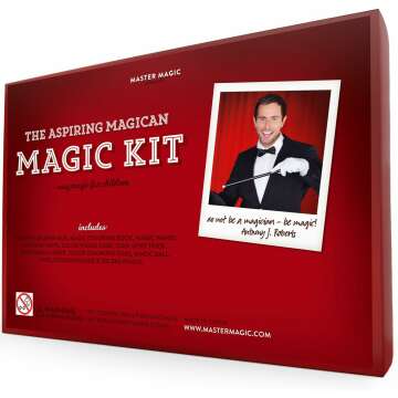 MasterMagic Magic Kit - Easy Magic Tricks for Children - Learn Over 350 Spectacular Tricks with This Magic Set - Ideal for Beginners and Kids of All Ages!