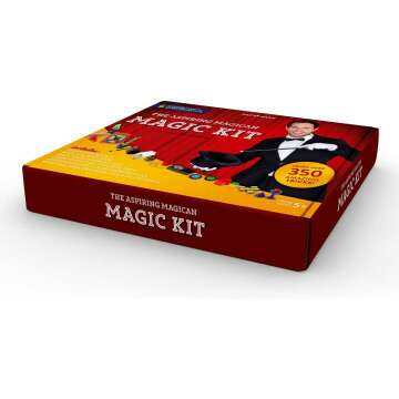 MasterMagic Magic Kit - Easy Magic Tricks for Children - Learn Over 350 Spectacular Tricks with This Magic Set - Ideal for Beginners and Kids of All Ages!