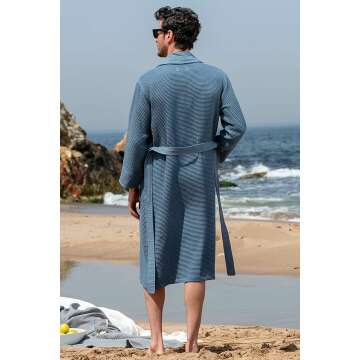 Men's Waffle Robe