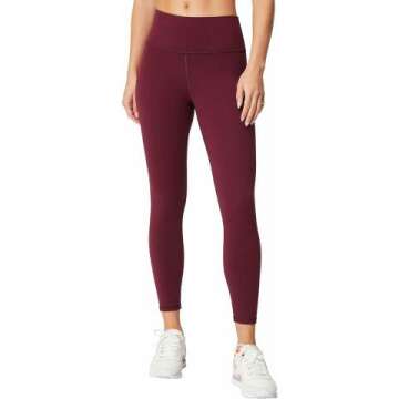 Fabletics Define PowerHold® Legging in Merlot