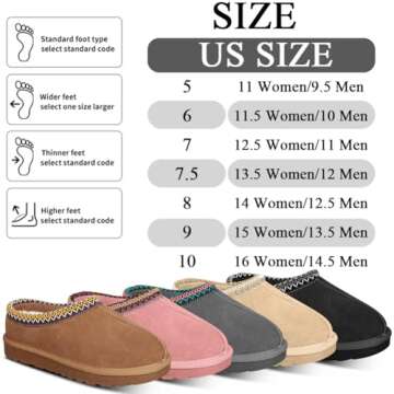 LANSGELING Women's Slippers Platform Mini Boots Short Ankle Anti-Slip Boot Fur Fleece Lined Sneakers House slippers Boot For Outdoor