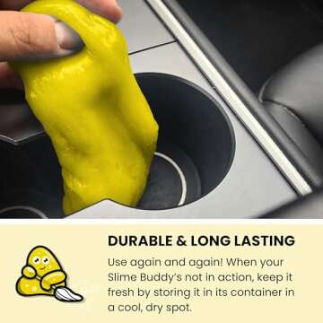 Lemon Scented Cleaning Gel for Car & Home Details