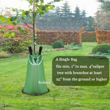 Tree Watering Bag, 20 Gallon Water Bags for Trees Slow Release Drip Irrigation Bag for Trees (1 Pack)