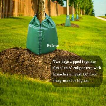 Tree Watering Bag, 20 Gallon Water Bags for Trees Slow Release Drip Irrigation Bag for Trees (1 Pack)