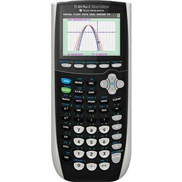 TI-84 Plus C Graphing Calculator - Renewed