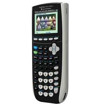 TI-84 Plus C Graphing Calculator - Renewed